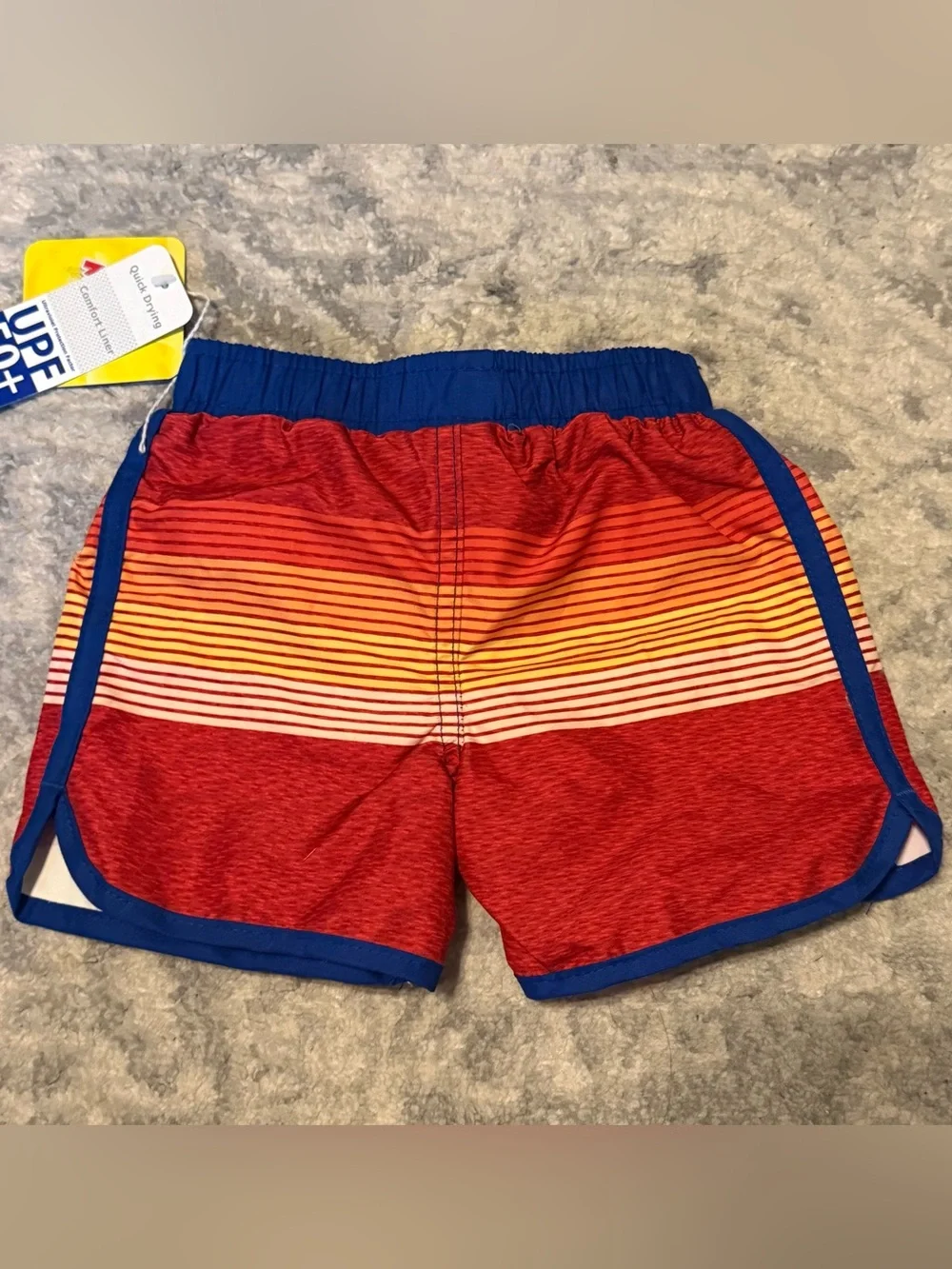 Mickey Mouse Baby Swim Trunks 12M NWT Disney Clubhouse UPF 50 Swim Shorts